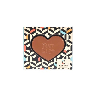 BESPOKE CHOCOLATE CHOCO4MAT MINI HEART 0378 & SERCE_HEART