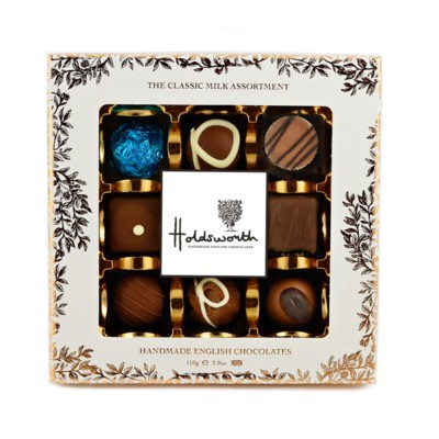 CLASSIC MILK CHOCOLATE ASSORTMENT HANDMADE TRUFFLES