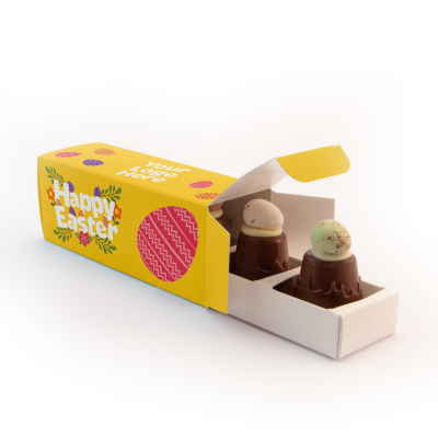 EASTER ECO SLIDING BOX of MALLOW MOUNTAIN with Speckled Egg