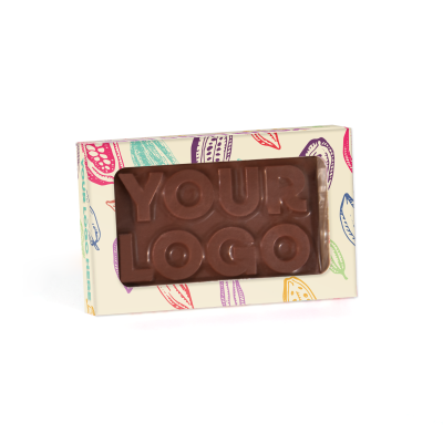 ECO RANGE - ECO WINDOW BOX - VEGAN DARK CHOCOLATE - 3D BRANDING