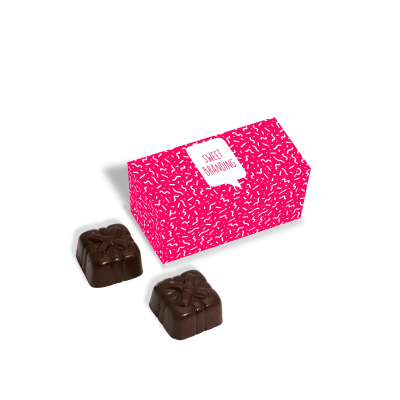 ECO RANGE - TWO CHOC BOX - 2X CHOCOLATE TRUFFLES