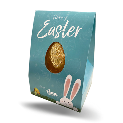 PERSONALISED 75G EASTER EGG in Tetra Box