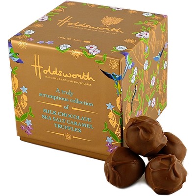 TRULY SCRUMPTIOUS SEA SALT CARAMEL HANDMADE TRUFFLES