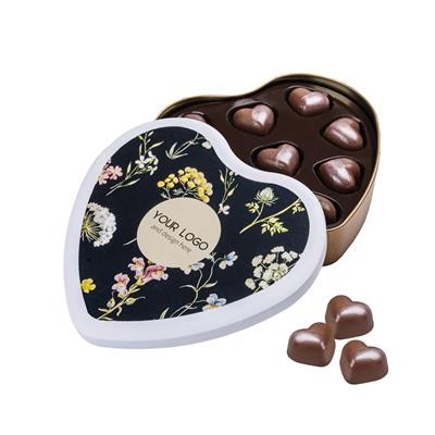 VELVET HEARTS TIN PRALINES