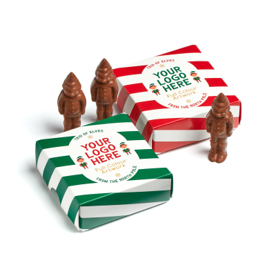 WINTER COLLECTION - ECO TREAT BOX - TRIO OF ELVES