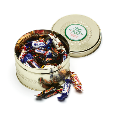 WINTER COLLECTION - GOLD TREAT TIN - CELEBRATIONS