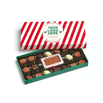 WINTER COLLECTION - SELECTION BOX - 18X CHOCOLATE TRUFFLES & BAR