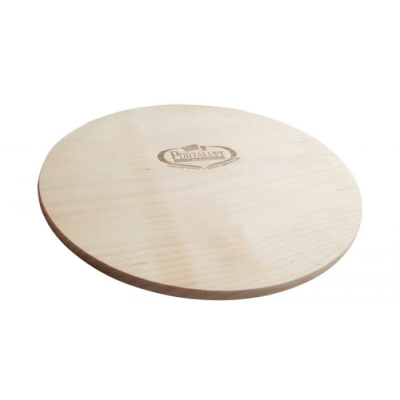 ROUND WOOD CHOPPING BOARD (280MM)