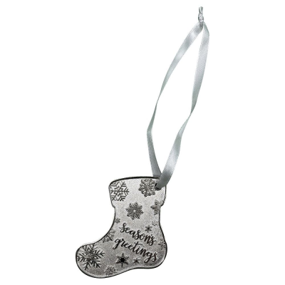 STOCKING PREMIUM ZINC ALLOY TREE DECORATION (UK STOCK)