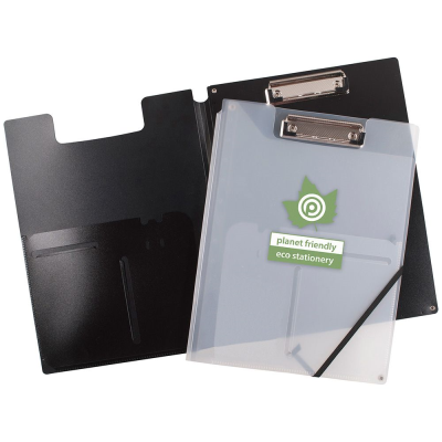 ECO-ECO A4 50% RECYCLED CLIPBOARD FOLDER (UK STOCK)