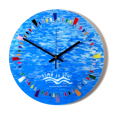 ACRYLIC WALL CLOCK in White