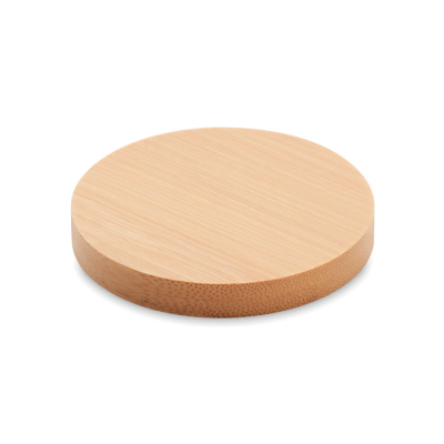 BAMBOO BOTTLE OPENER_&_ COASTER in Brown