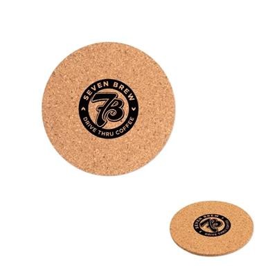 ROUND CORK COASTER 95X95X3MM