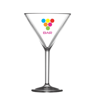 REUSABLE PLASTIC COCKTAIL GLASS (200ML & 7OZ)