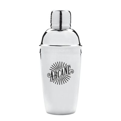 STAINLESS STEEL METAL COCKTAIL SHAKER (500ML & 17