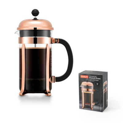 CHAMBORD COPPER 1L COFFEE MAKER 1L