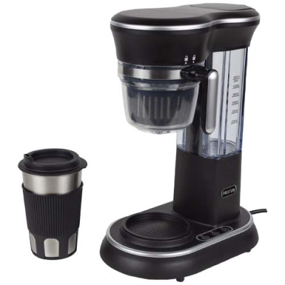 PRIXTON CAPRI COFFEE MAKER with Grinder in Solid Black