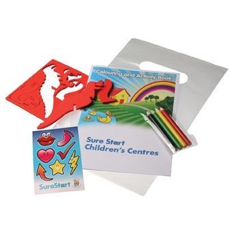CHILDRENS COLOURING ACTIVITY PACK
