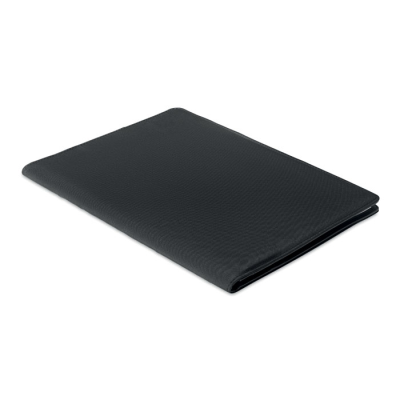 A4 RPET CONFERENCE FOLDER in Black