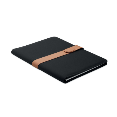 A4 RPET CONFERENCE FOLDER in Black