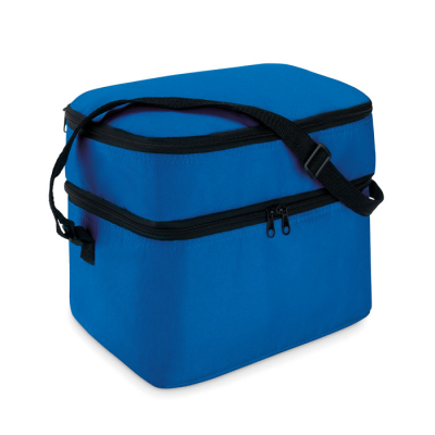 COOL BAG with 2 Compartments in Blue