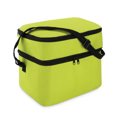 COOL BAG with 2 Compartments in Green