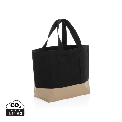 IMPACT AWARE™ 285 GSM RCANVAS COOL BAG UNDYED in Black