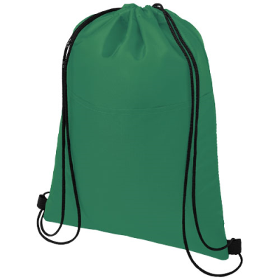 ORIOLE 12-CAN DRAWSTRING COOL BAG 5L in Green