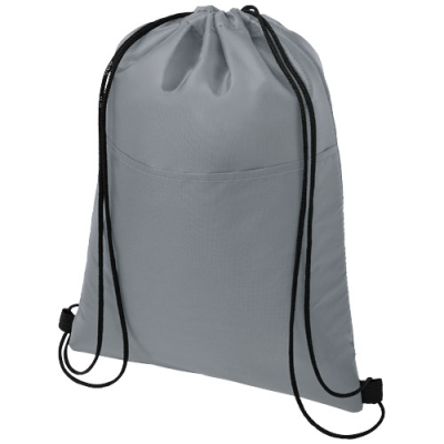 ORIOLE 12-CAN DRAWSTRING COOL BAG 5L in Grey