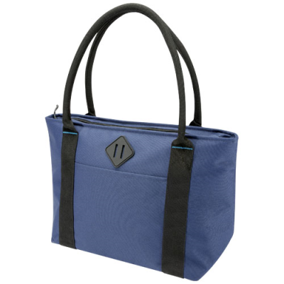 REPREVE® OUR OCEAN™ 12-CAN GRS RPET COOLER TOTE BAG 11L in Navy