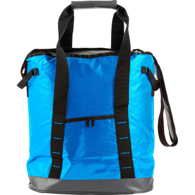 TARPAULING COOL BAG in Cobalt Blue