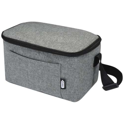 TUNDRA 6-CAN GRS RPET COOL BAG 5L in Heather Grey