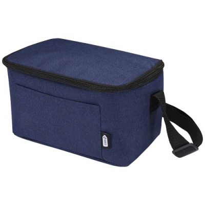 TUNDRA 6-CAN GRS RPET COOL BAG 5L in Heather Navy