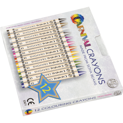 CARNIVAL CRAYONS - 12 PACK