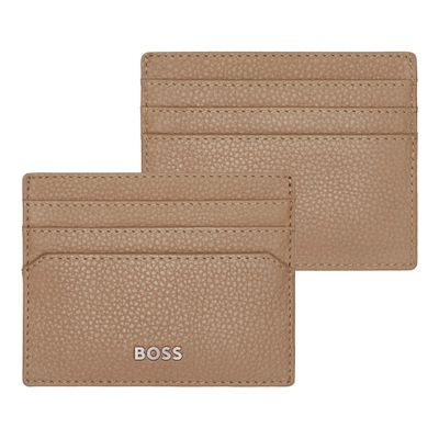 BOSS CARD HOLDER CLASSIC GRAINED CAMEL