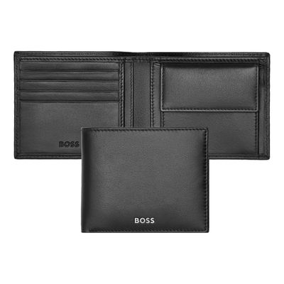 COIN PURSE CLASSIC SMOOTH BLACK