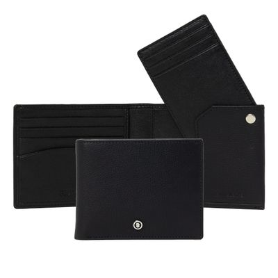 WALLET BUTTON BLACK