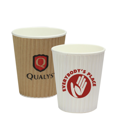 RIPPLED SIMPLICITY PAPER CUP (8OZ & 230ML)