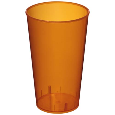 ARENA 375 ML PLASTIC TUMBLER in Clear Transparent Orange