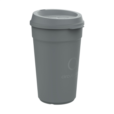 CIRCULCUP LID 400 ML in Stone Dark