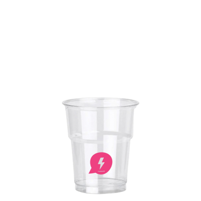 DISPOSABLE PLASTIC SMOOTHIE TUMBLER (250ML & 8OZ)