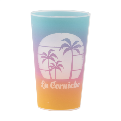 EVENTO REUSABLE CUP 330 ML in Frosted White