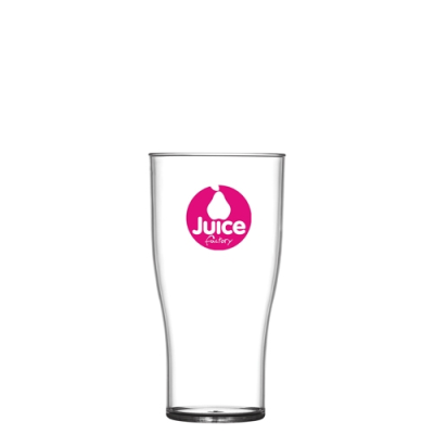 REUSABLE PLASTIC BEER GLASS (284ML & 10OZ & HALF PINT)