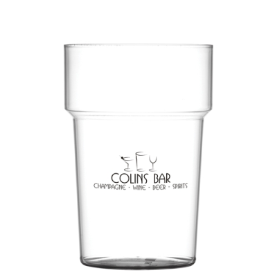 REUSABLE PLASTIC TUMBLER (568ML & 20OZ & PINT)