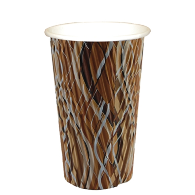 RIPPLED PAPER CUP - FULL COLOUR (20OZ & 568ML)