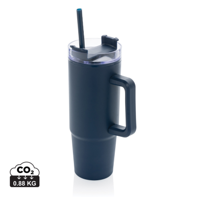 TANA RCS PLASTIC TUMBLER with Handle 900Ml in Navy