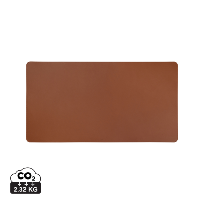 VINGA TIMO PU RCS RPET DESK PAD in Brown