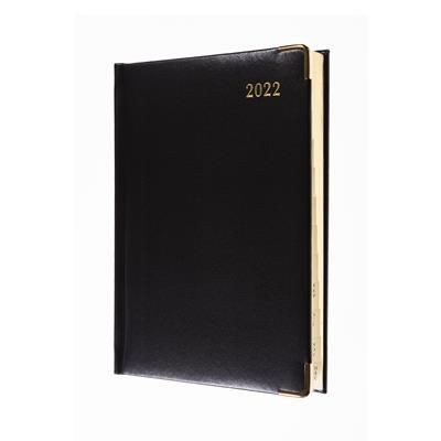 COLLINS CLASSIC COMPACT DAY TO PAGE APPOINTMENT DIARY in Black