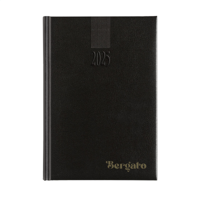 EURODIRECT BALACRON DIARY A5 4-LANGUAGES in Black