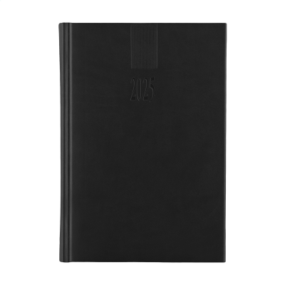 EUROTOP SABANA DIARY A5 6-LANGUAGES in Black